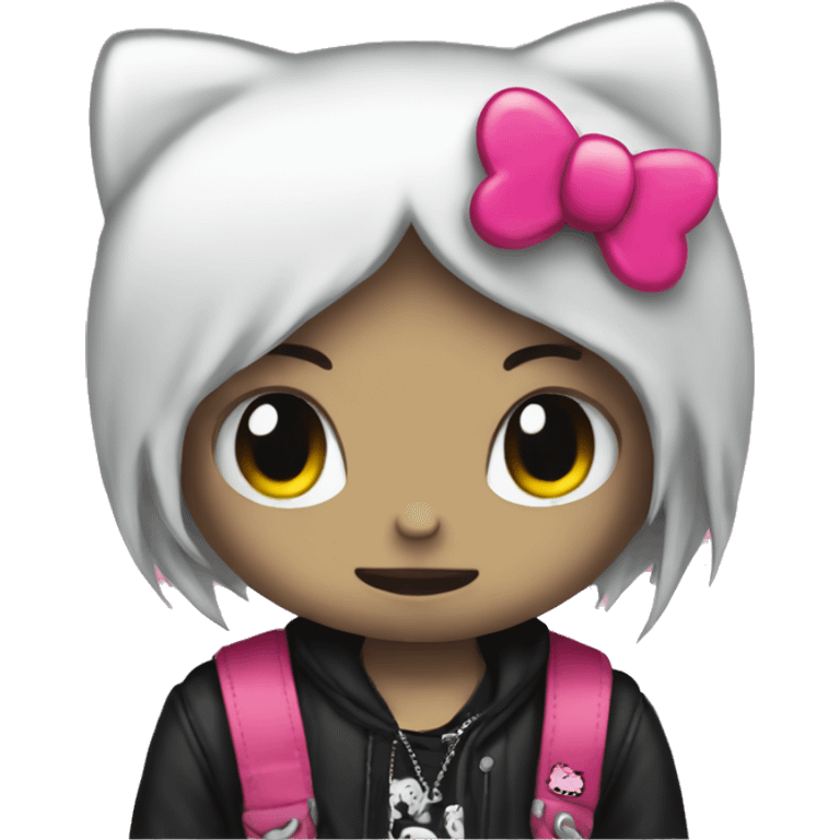 Emo hello kitty emoji