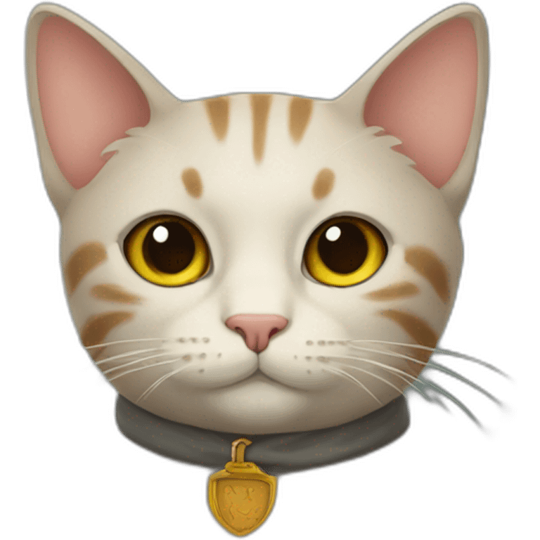 Cat potter emoji