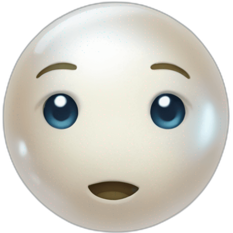 sea pearl emoji