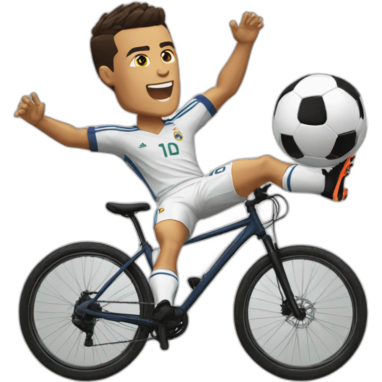 Ronaldo bicycle kick emoji