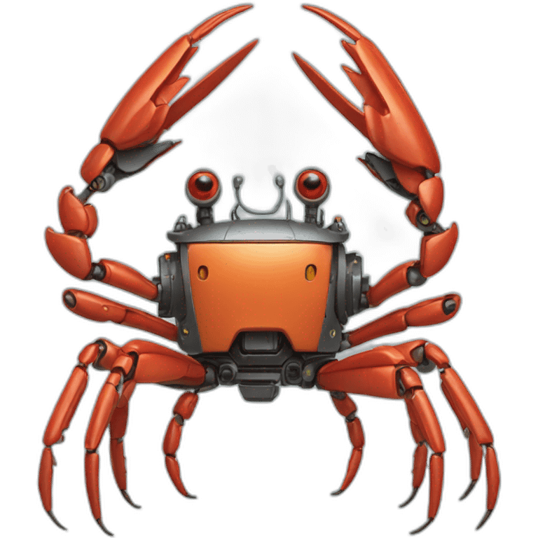 Robot crabe emoji