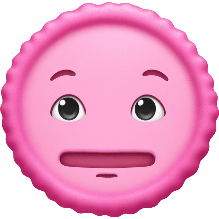 pink sugar cookie ￼ emoji