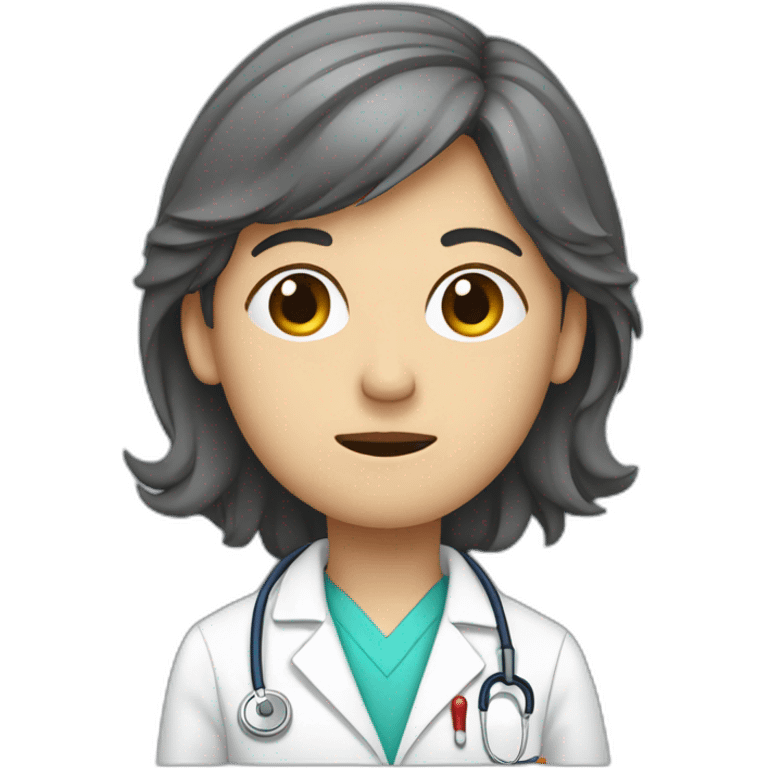 Médecin qui pleure emoji