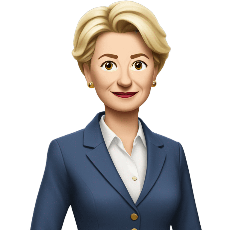 Ursula von der Leyen emoji