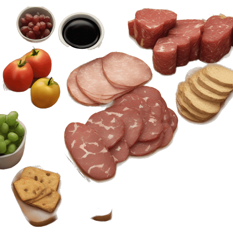 Charcuterie board emoji