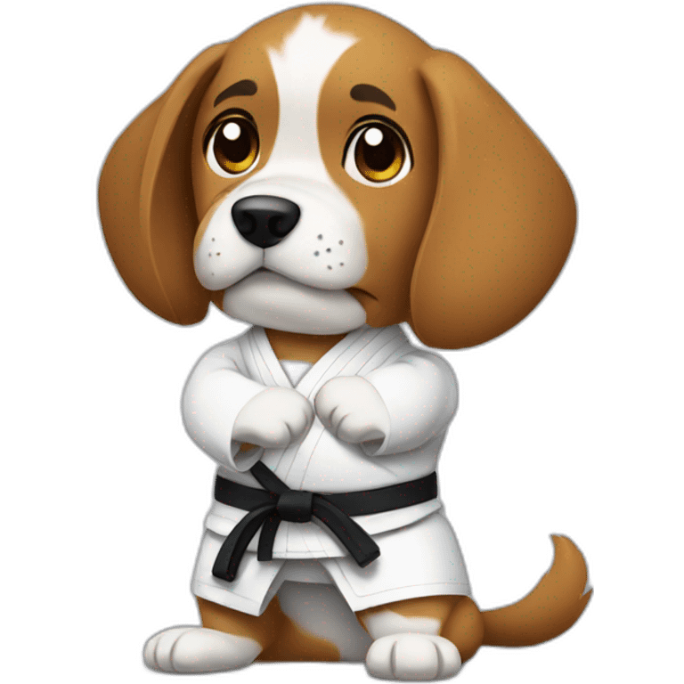 dog-karate emoji