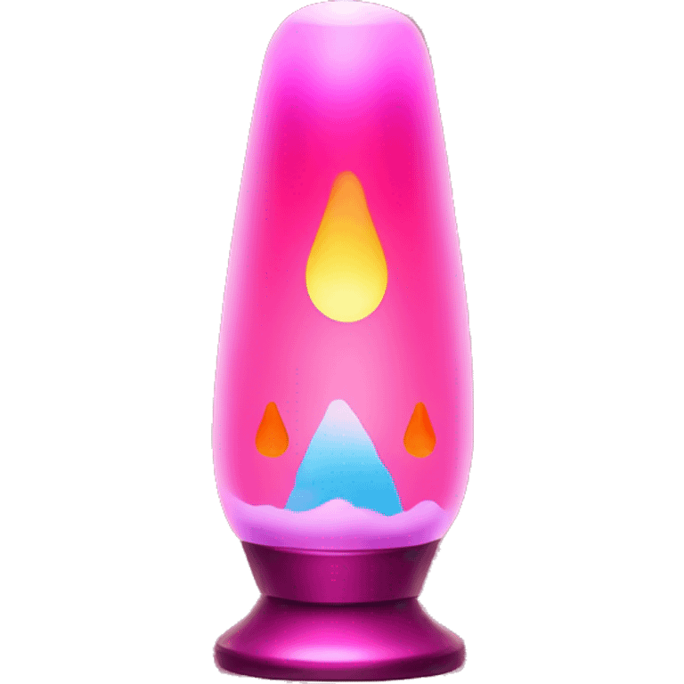 year 2000’s pink lava lamp emoji