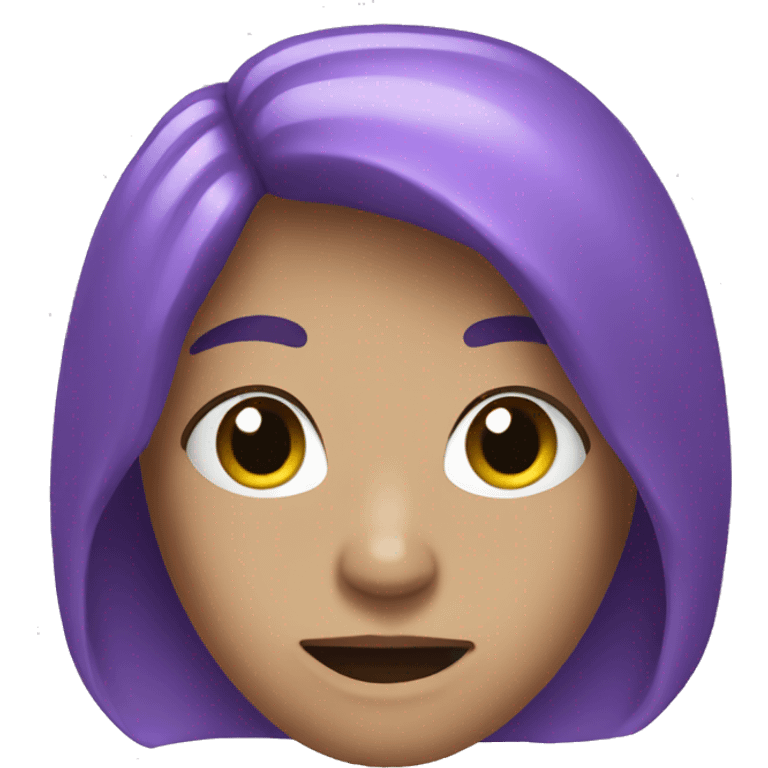 Purple emoji