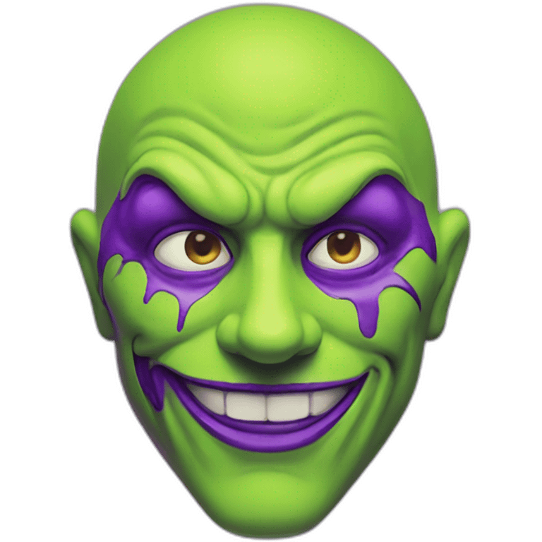 lemon-green-and-purple-neon-joker emoji