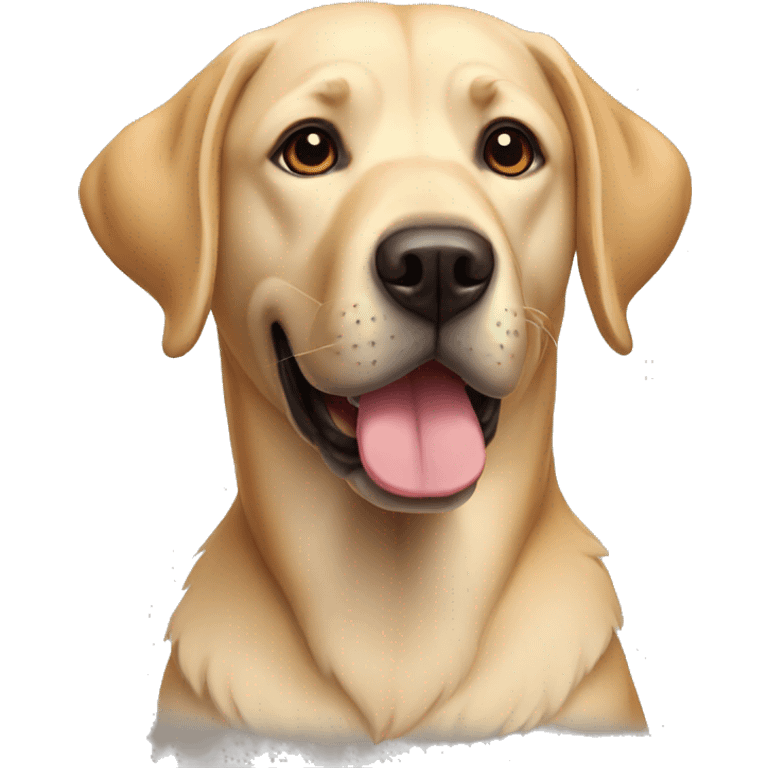 Perro labrador emoji