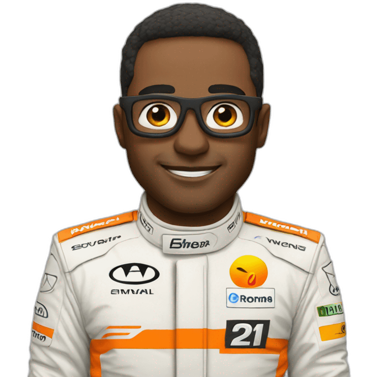 McLaren Formula 1 emoji