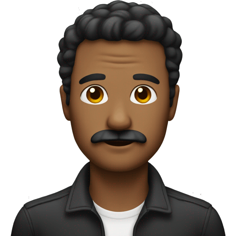 Man with small black mustacge emoji