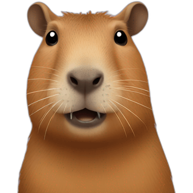 Capybara emoji