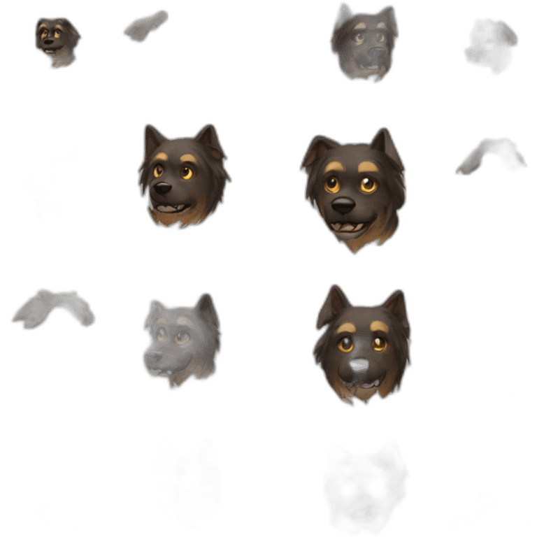 Dogman emoji