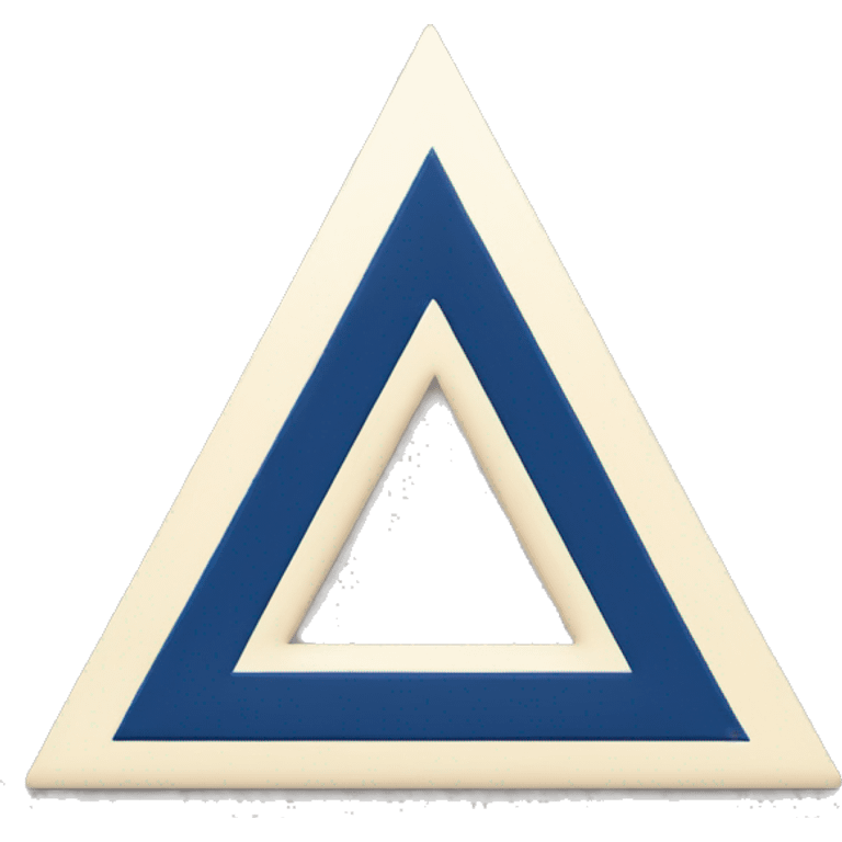 AA triangle in circle  emoji