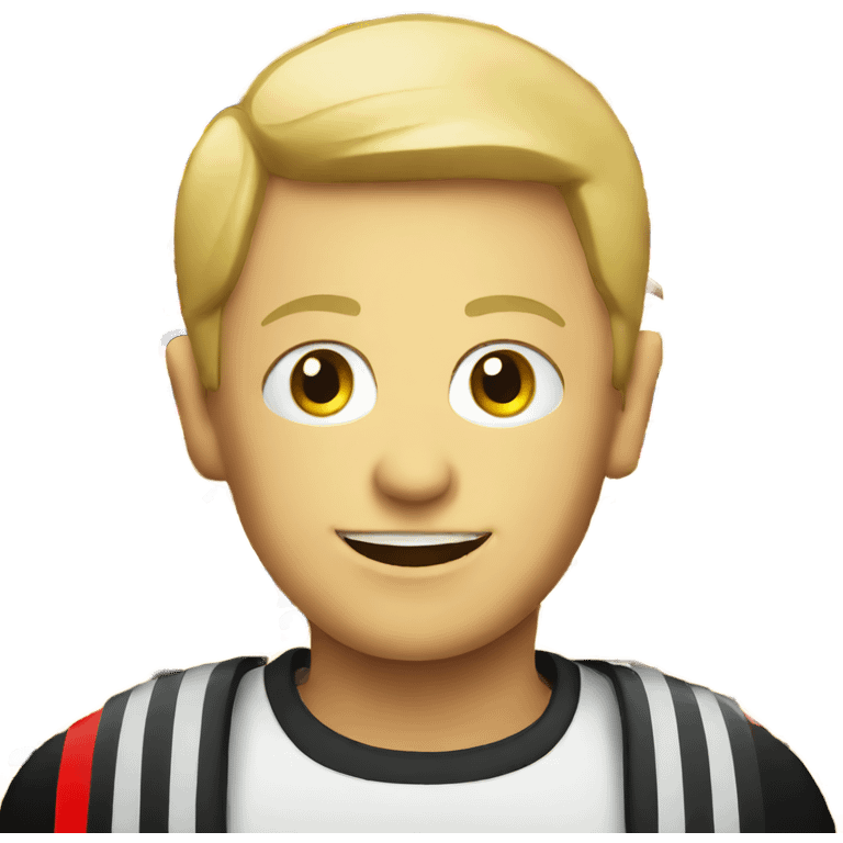 smiling Person in German flag emoji