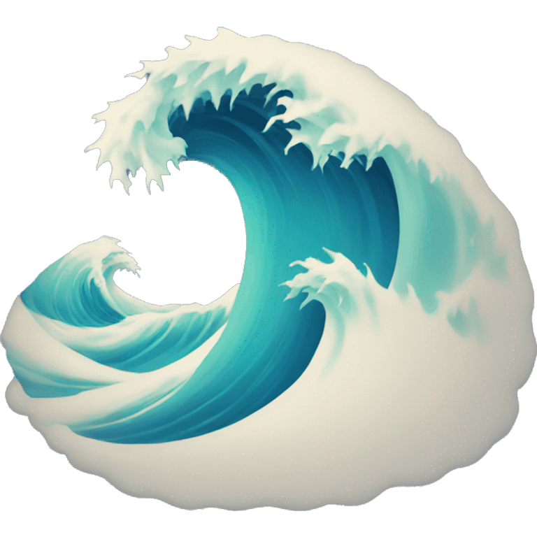 wave emoji