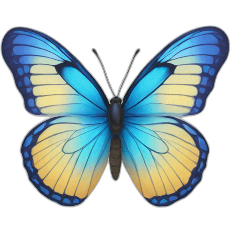 Butterfly Blue emoji