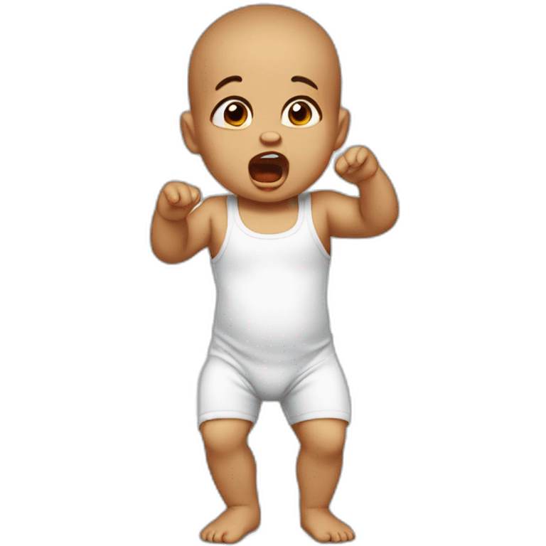 Tantrum baby emoji