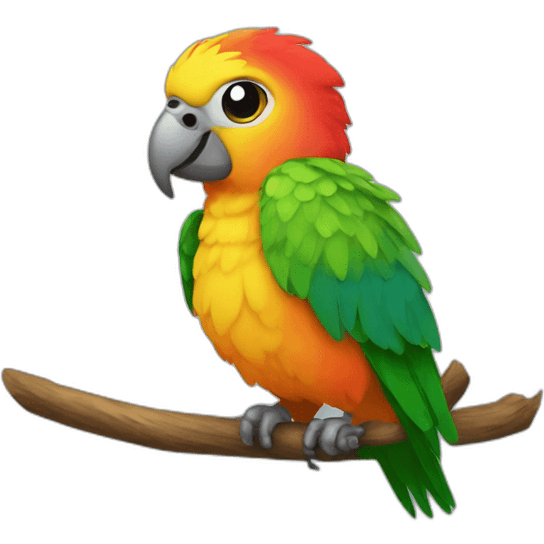 Little parrot emoji