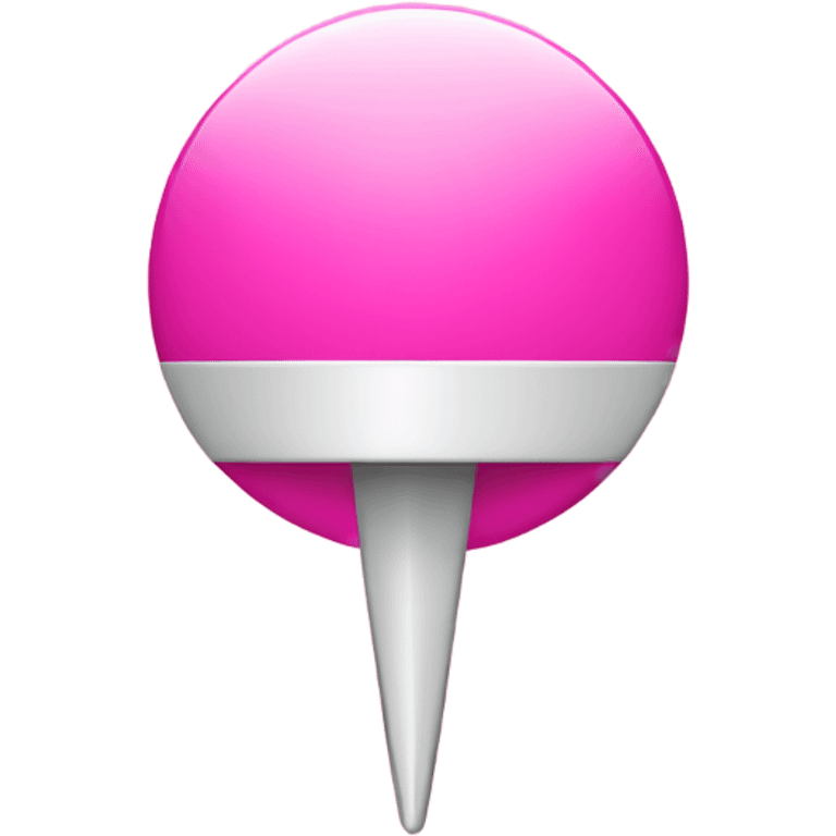 pink push pin emoji