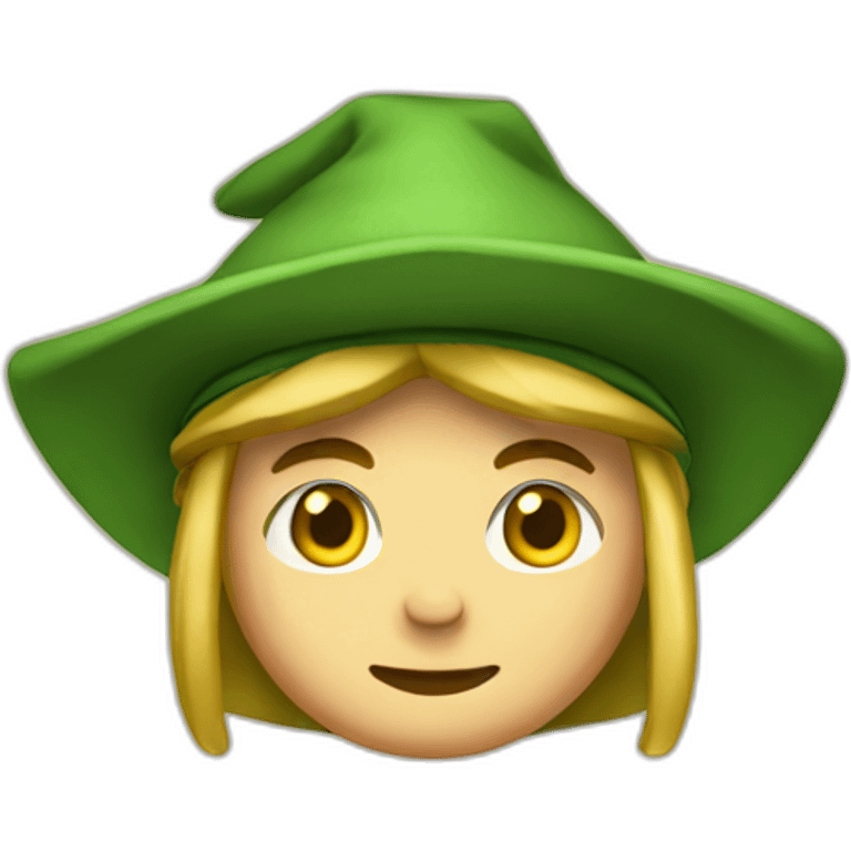 link with hat emoji