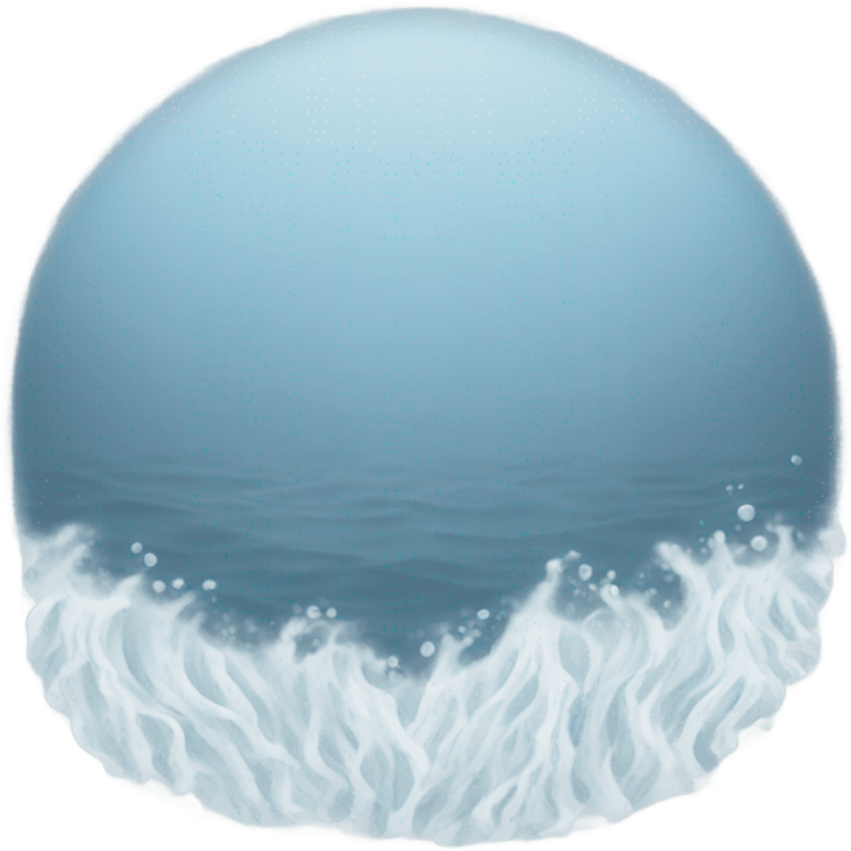 white ocean emoji