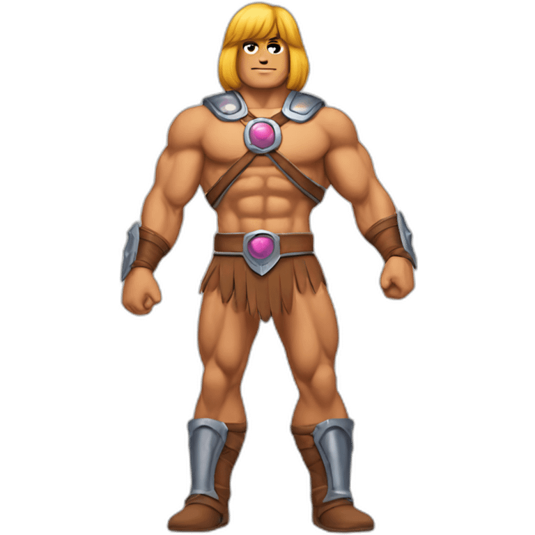 he man all body emoji