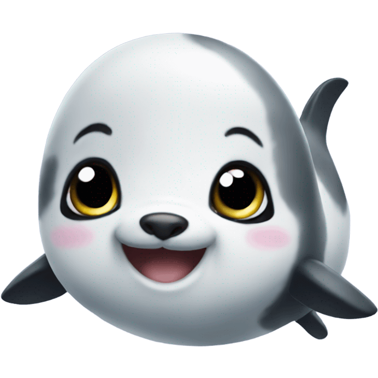 Cute vaquita emoji