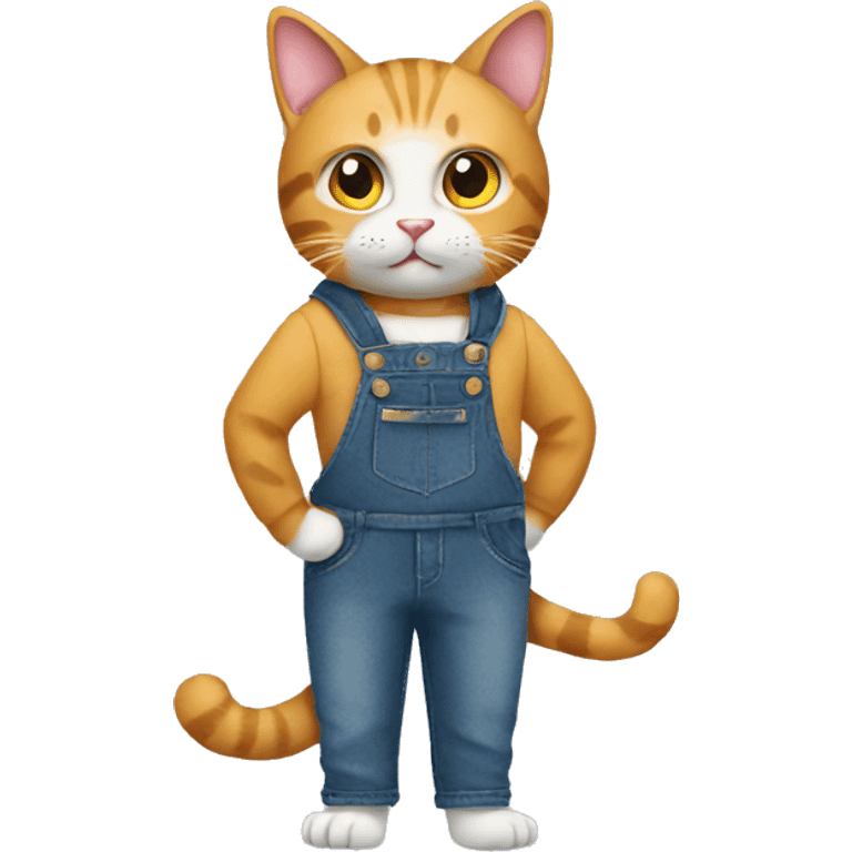 cat wearing pants emoji