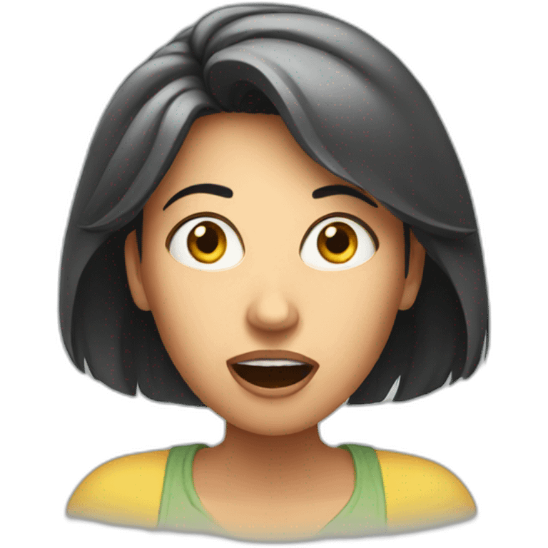 surprised woman  emoji