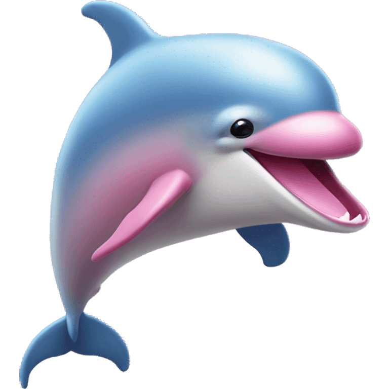 pink dolphin emoji