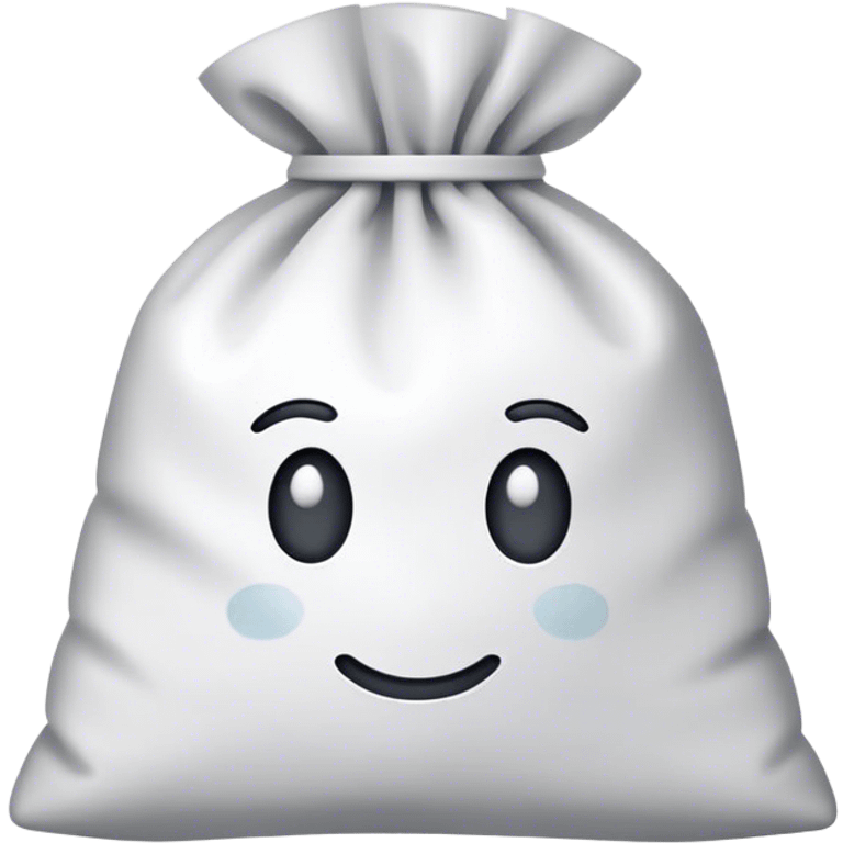 bag of white powder emoji