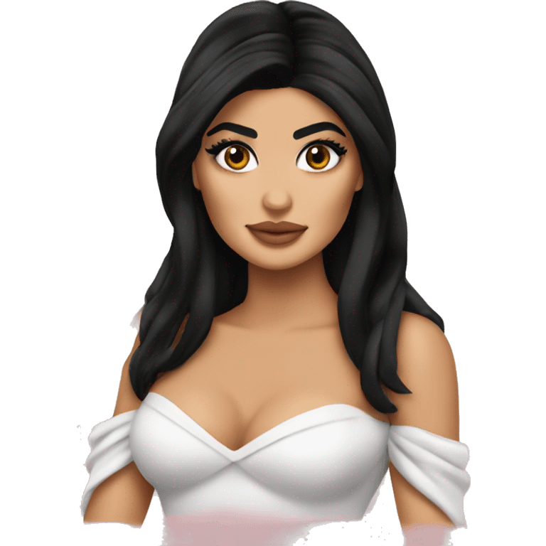 Kylie Jenner as a princess emoji