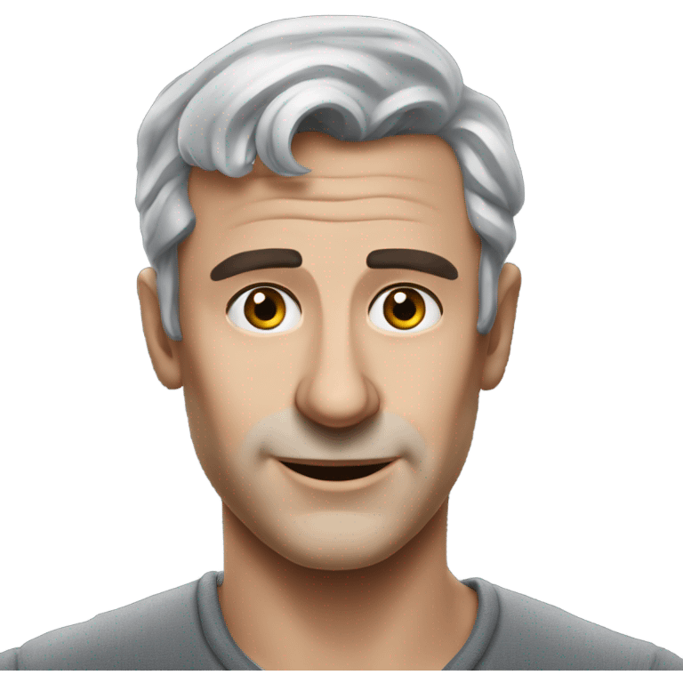 Paul Mescal actor realistic portrait grey hair  emoji