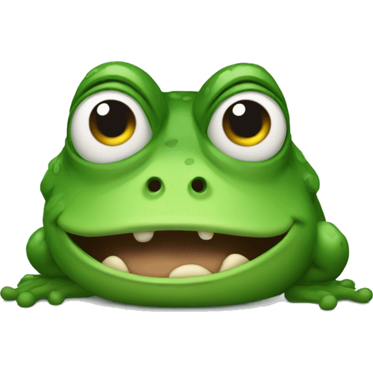 angry frog emoji