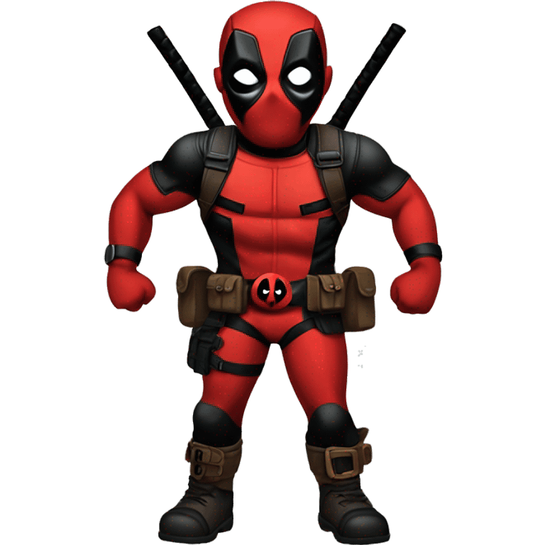 Deadpool fullbody emoji