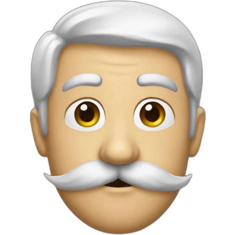 Grosse moustache emoji