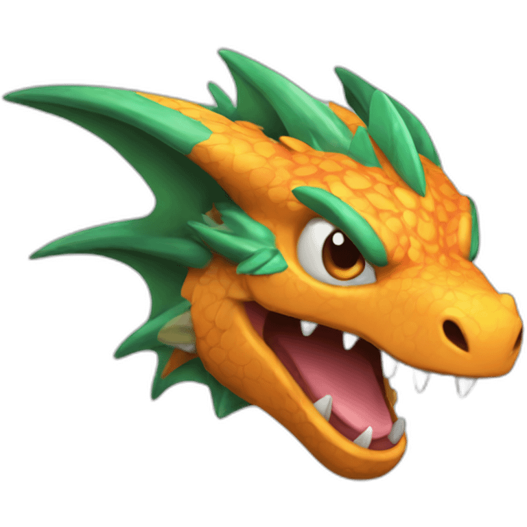 Dracofeu pokémon emoji