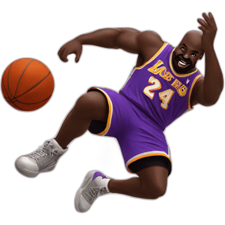 shaq spinning basketball emoji