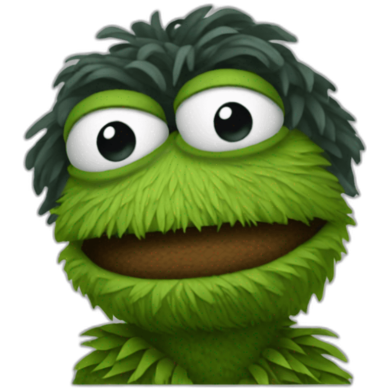 Oscar the grouch emoji