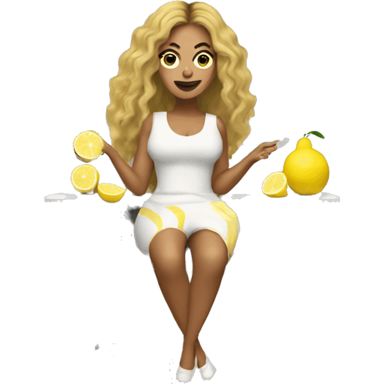 Beyoncé making lemonade  emoji