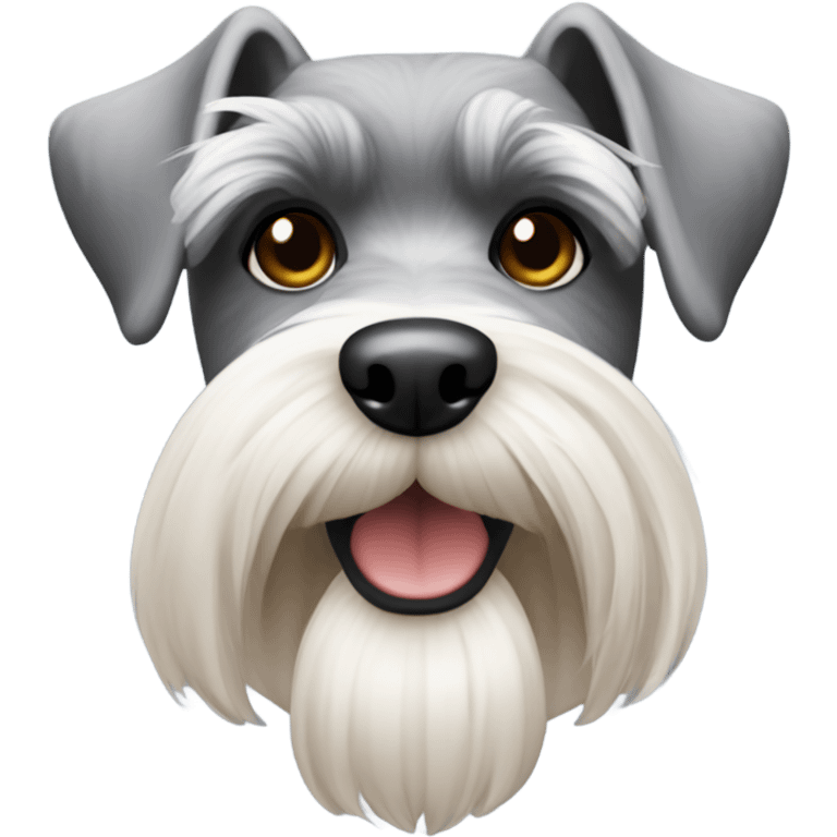 miniature schnauzer  emoji