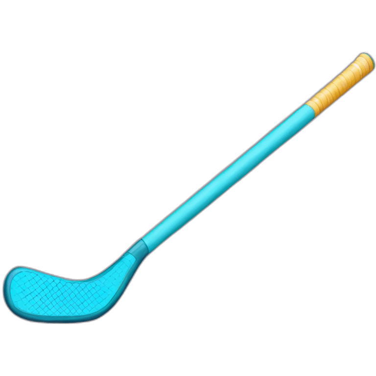 field hockey stick emoji