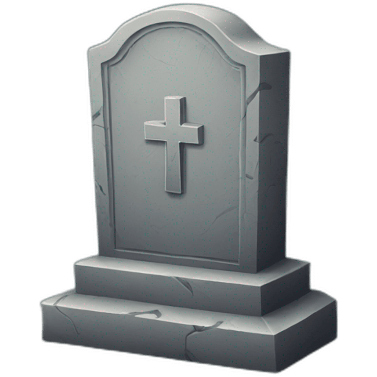 tombstone emoji