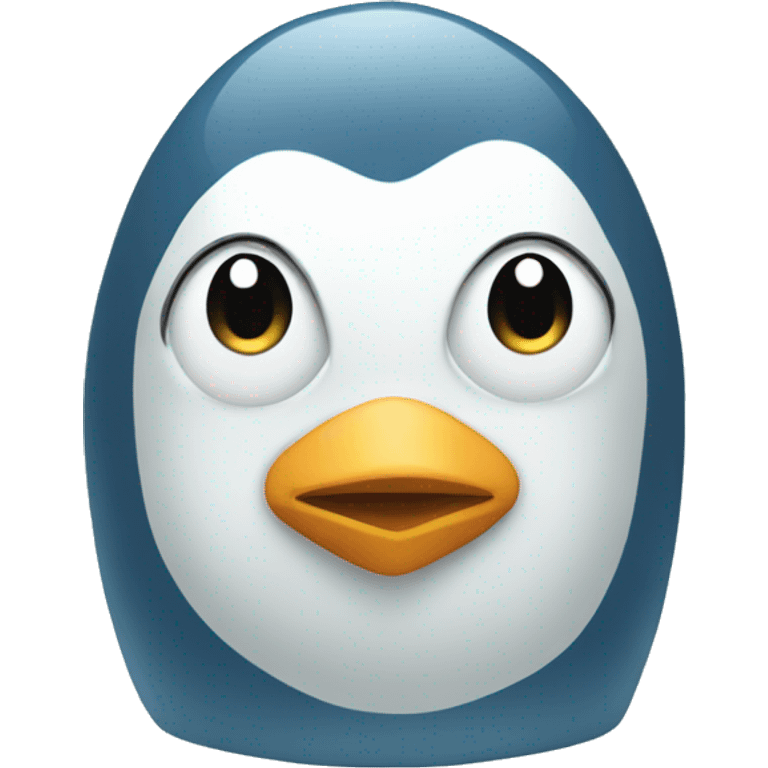 Light Blue pinguin emoji