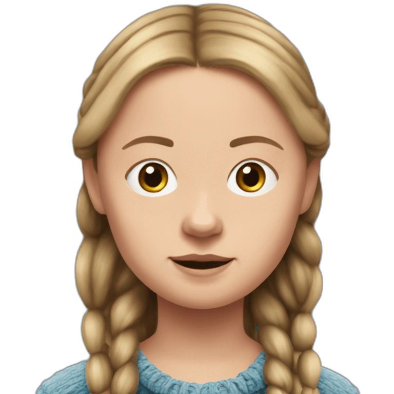 Greta Thunberg emoji