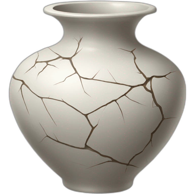 cracked vase emoji