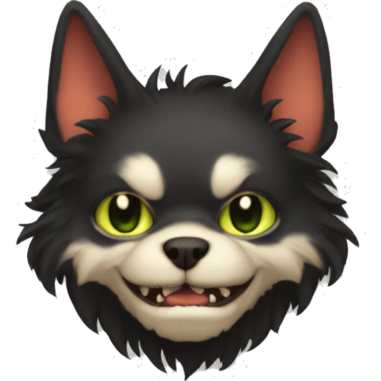 cat demon dog goblin emoji