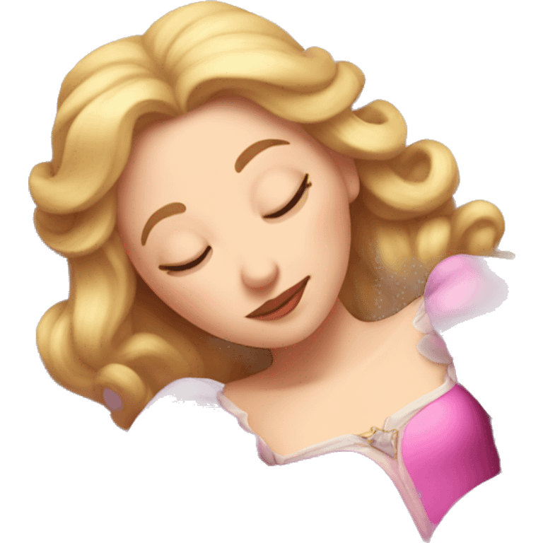 sleeping beauty  emoji